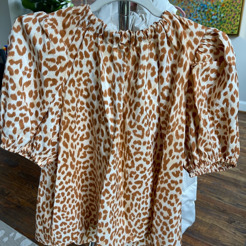 Ulla Johnson leopard top
